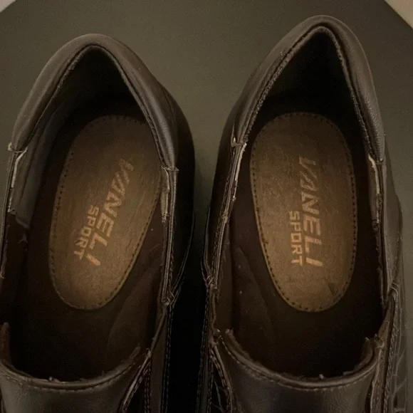 Vaneli Sport loafers, brown with faux alligator accents - Picture 6 of 7